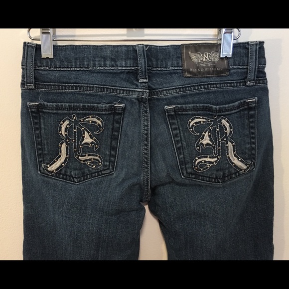 Rock & Republic Denim - Rock & Republic Jeans 25 x 29 embellished